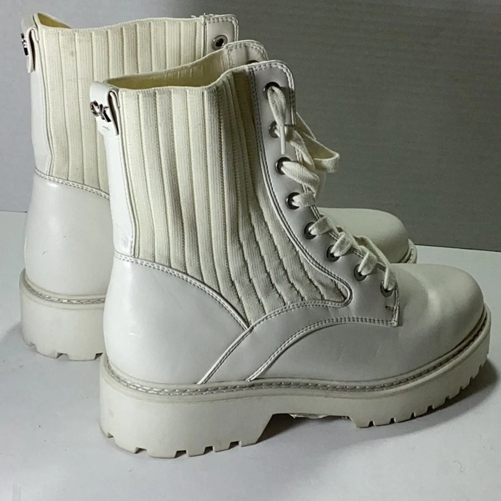 CALVIN KLEIN   Samica Womens Faux Leather. Note: Floor sample No Box